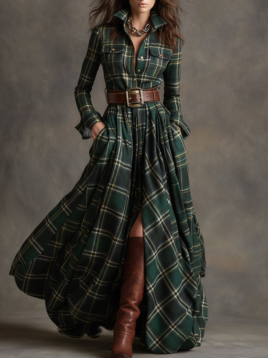 Mandy | Belt Shirt Dress
