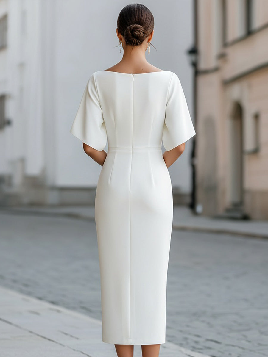 Roselle | Elegant Midi Dress
