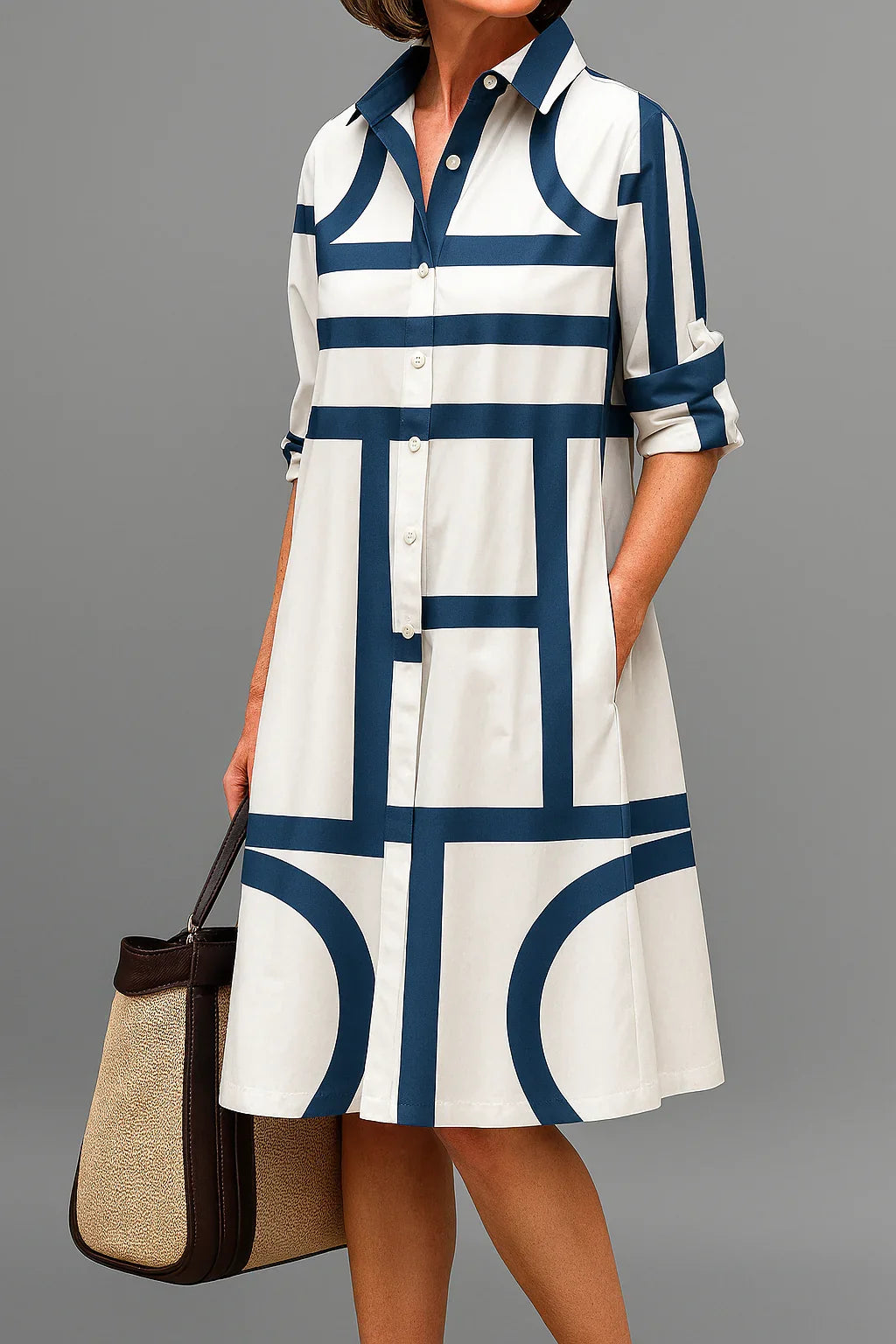 Kayla | Stylish and Carefree Midi Dress