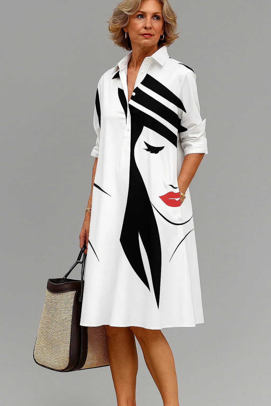 Kayla | Stylish and Carefree Midi Dress