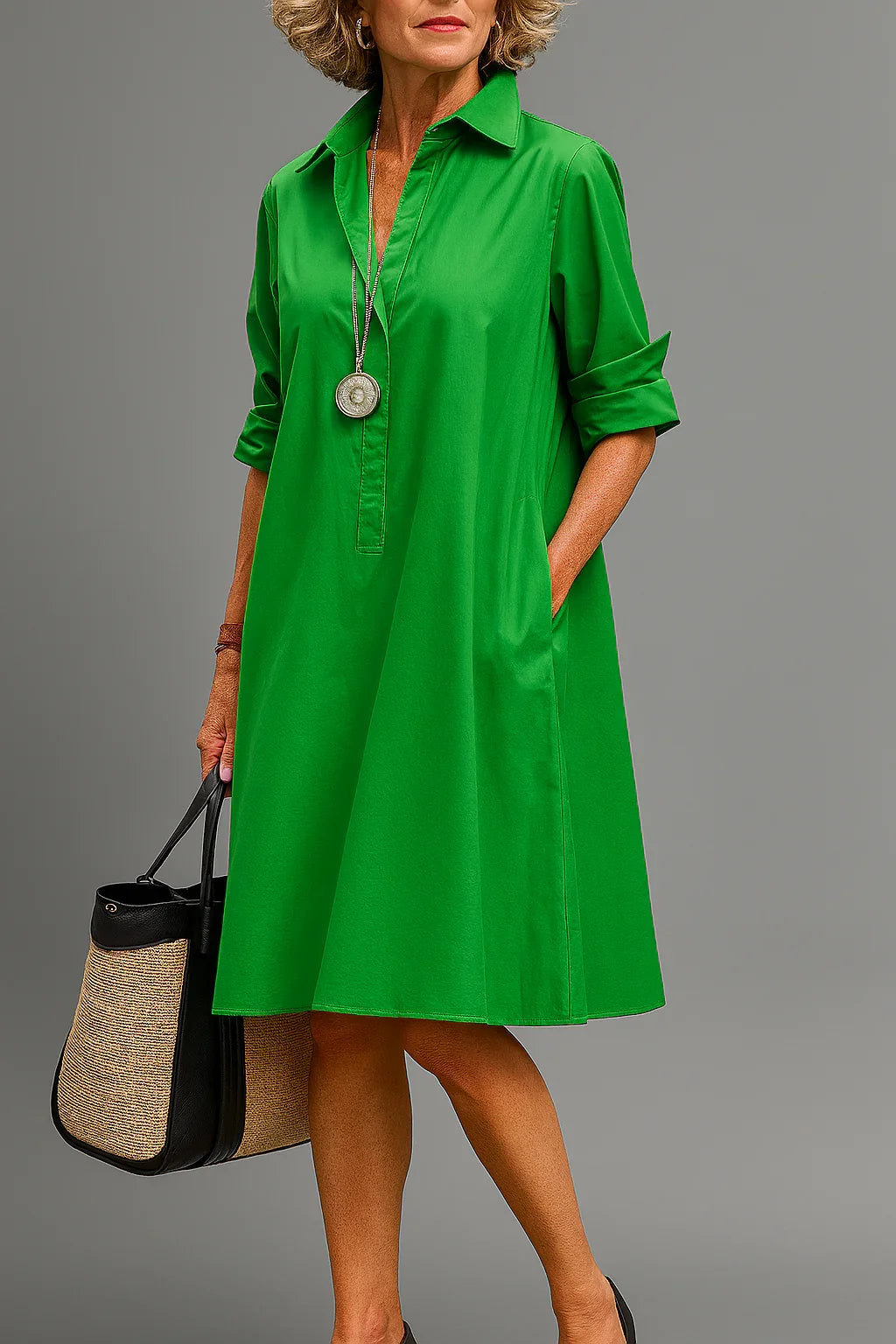 Kayla | Stylish and Carefree Midi Dress