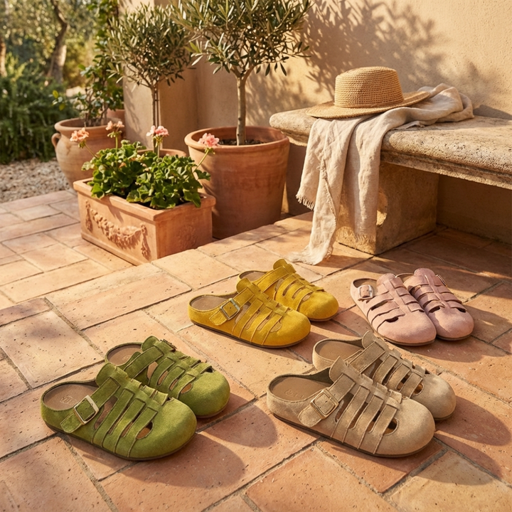 Clara - Comfort Mules Sandals without Fastening
