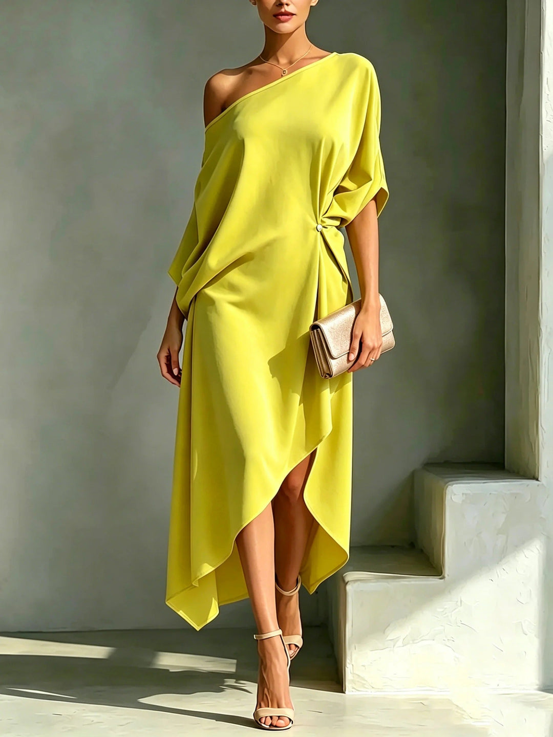 Camila - Elegant Asymmetrical Dress