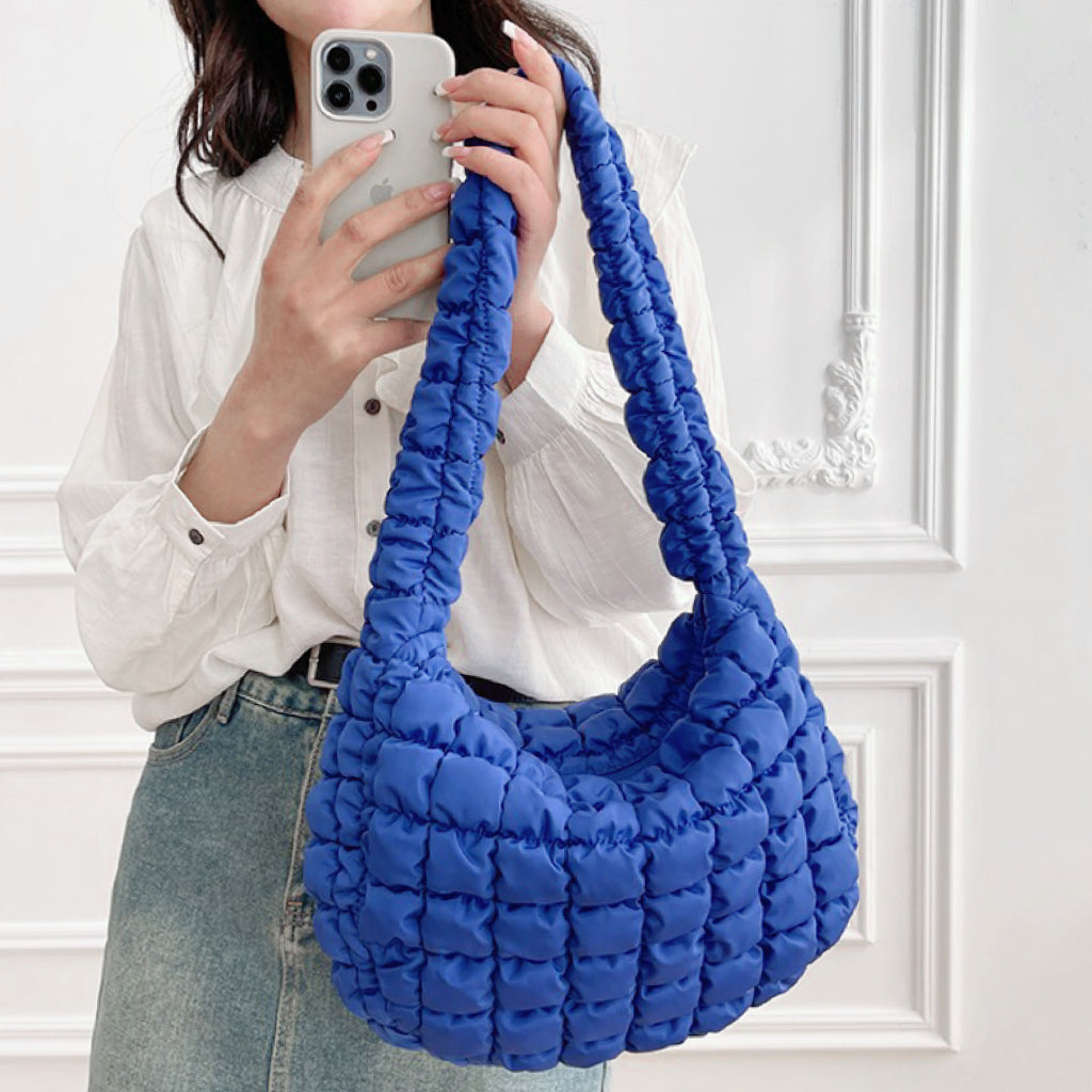 Blythe Pleated Shoulder Bag