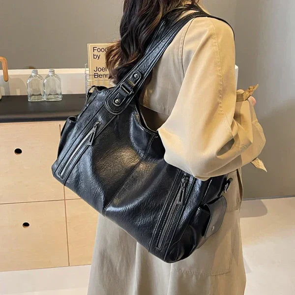 Amira - Leather Tote Bag