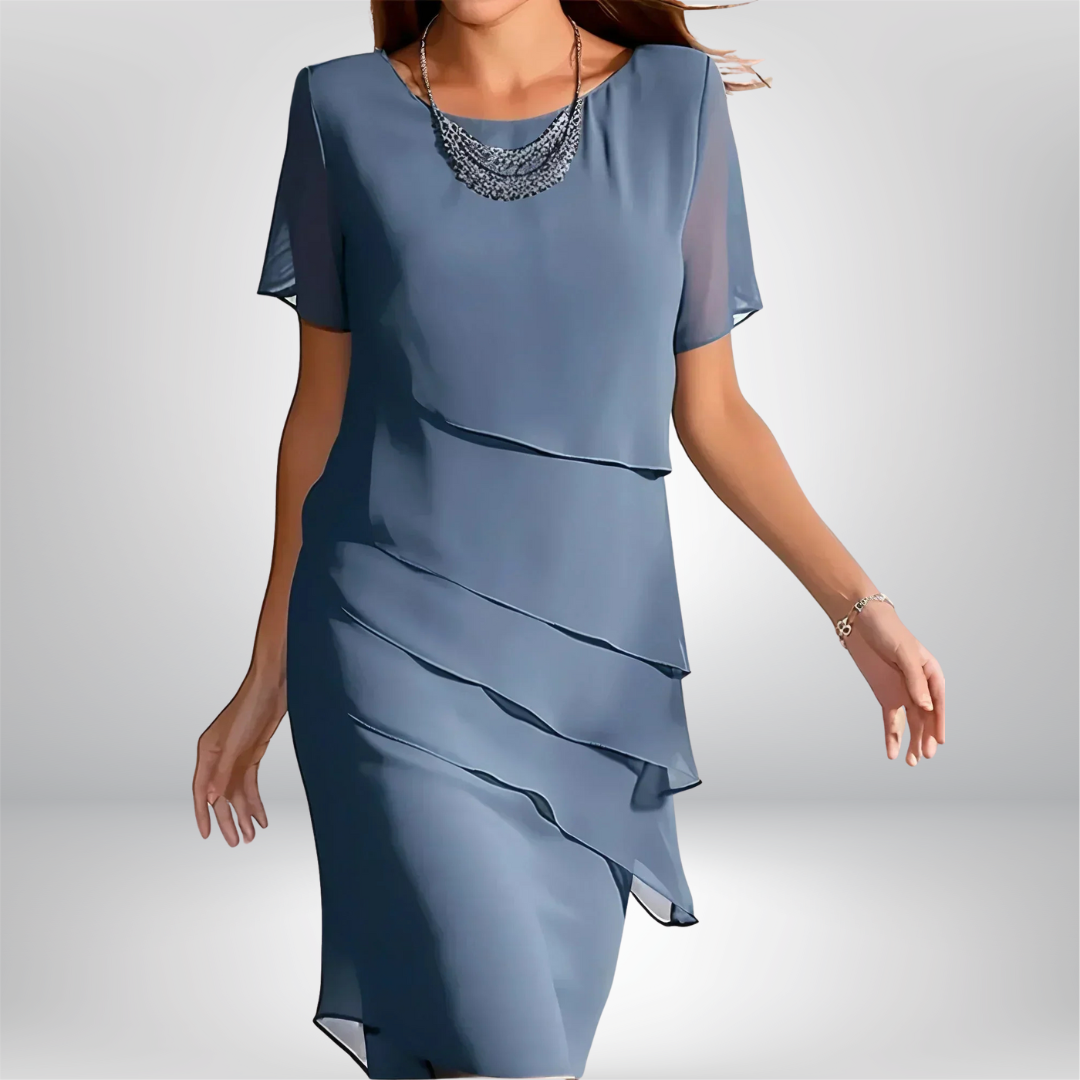 Pamela | Elegant Layered Dress