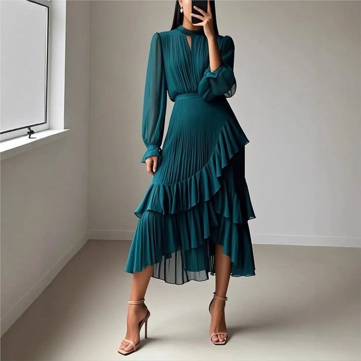 Vera | Elegant Pleated Dress