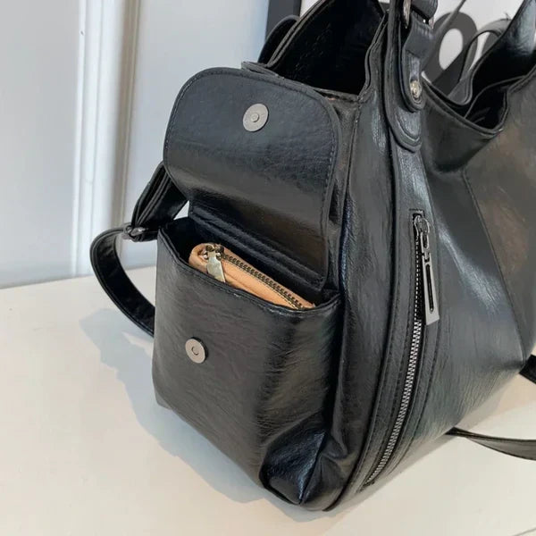 Amira - Leather Tote Bag