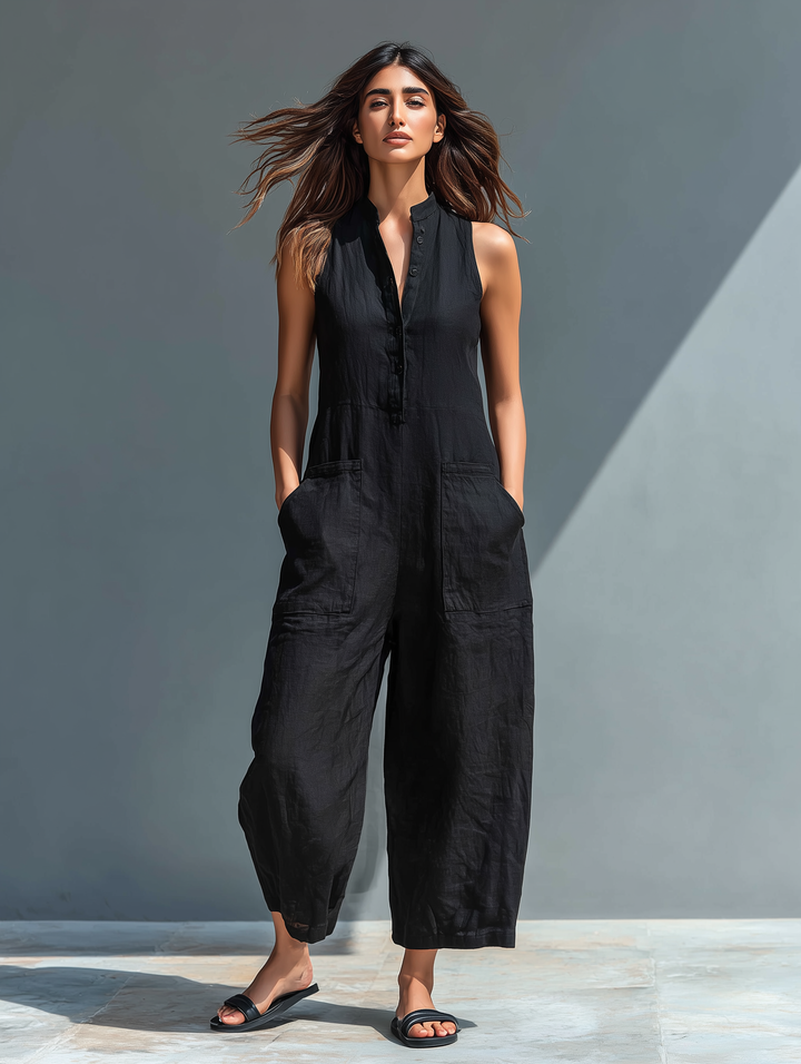 Clarissa | Sleeveless Jumpsuit