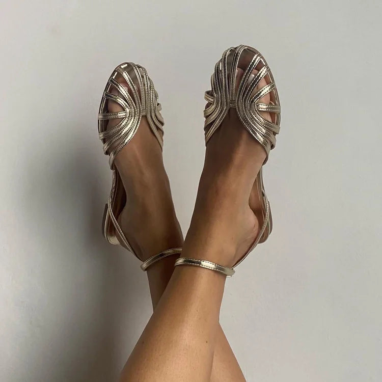 WOVEN FLAT SANDAL