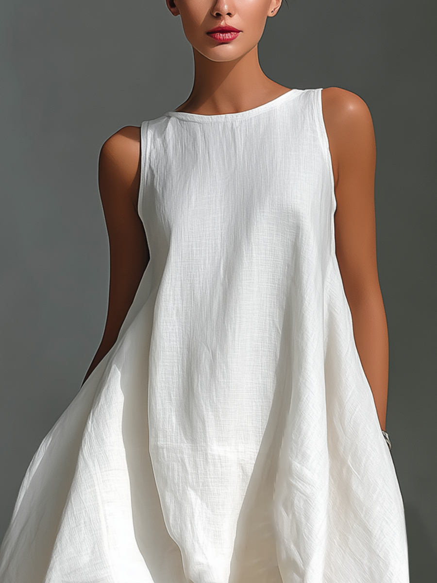 Semma | Sleeveless Midi Dress