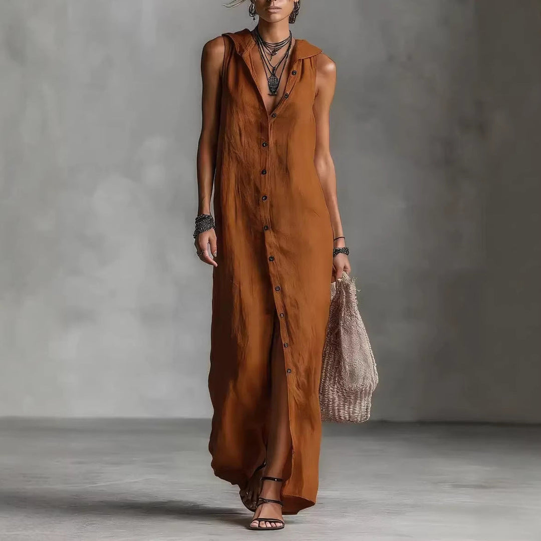 Kamila | Effortless Sleeveless Long Dress