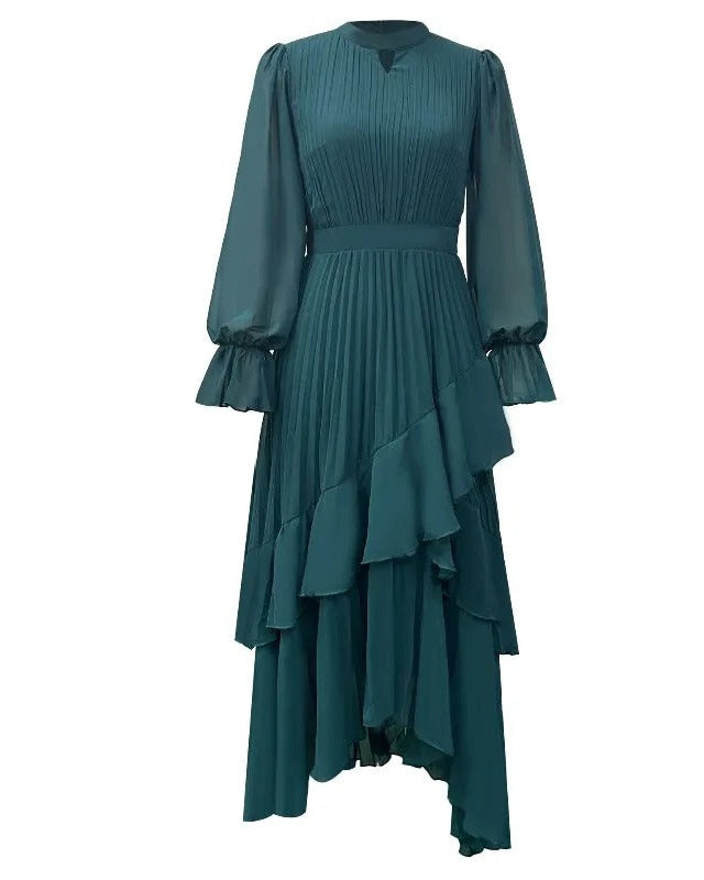 Vera | Elegant Pleated Dress