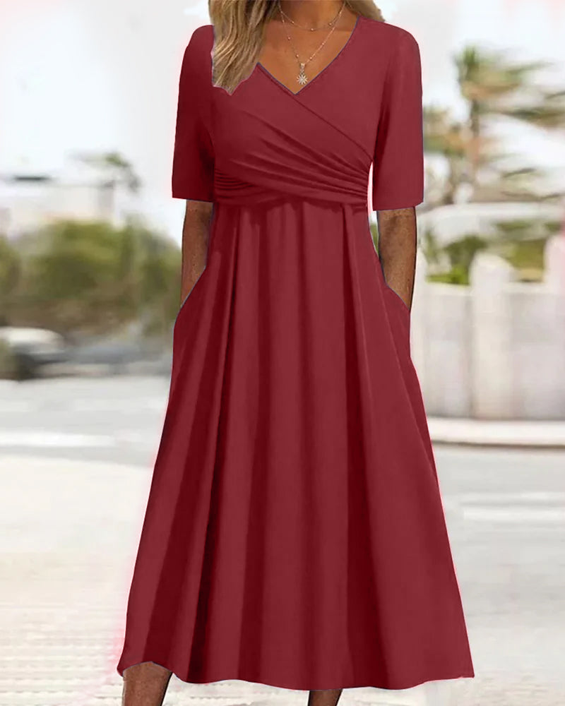 Katharin - Luxurious Spring  Midi Dress