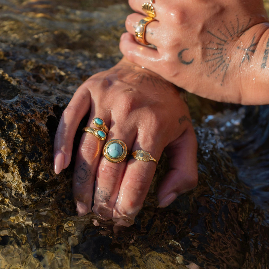 Anillo Delaphine (ajustable)