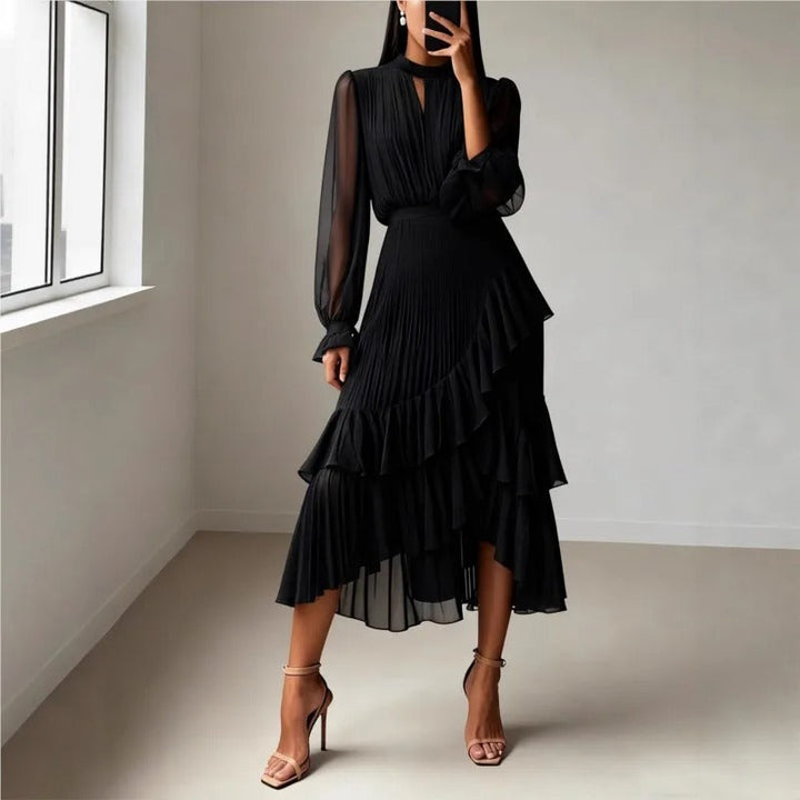 Vera | Elegant Pleated Dress