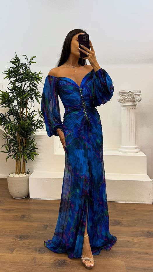 Gisselle - V Neck Maxi Dress