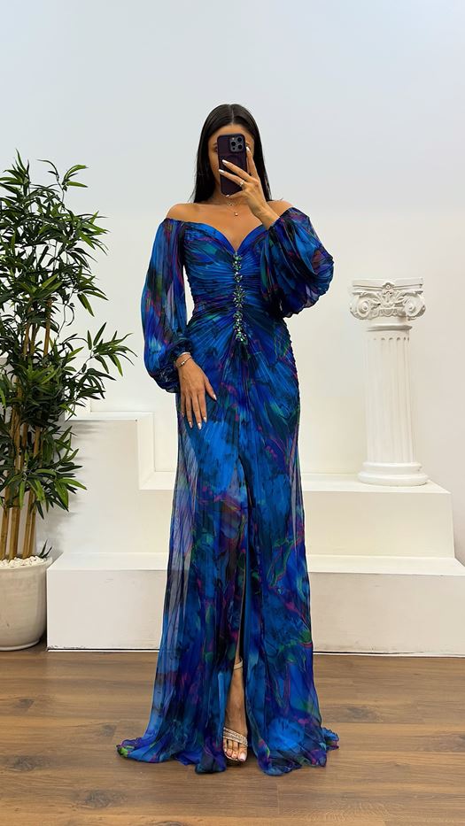 Gisselle - V Neck Maxi Dress