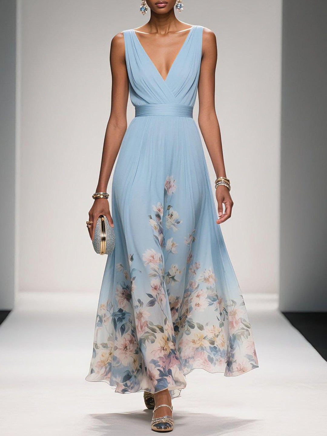 Gisella | Floral Maxi Dress