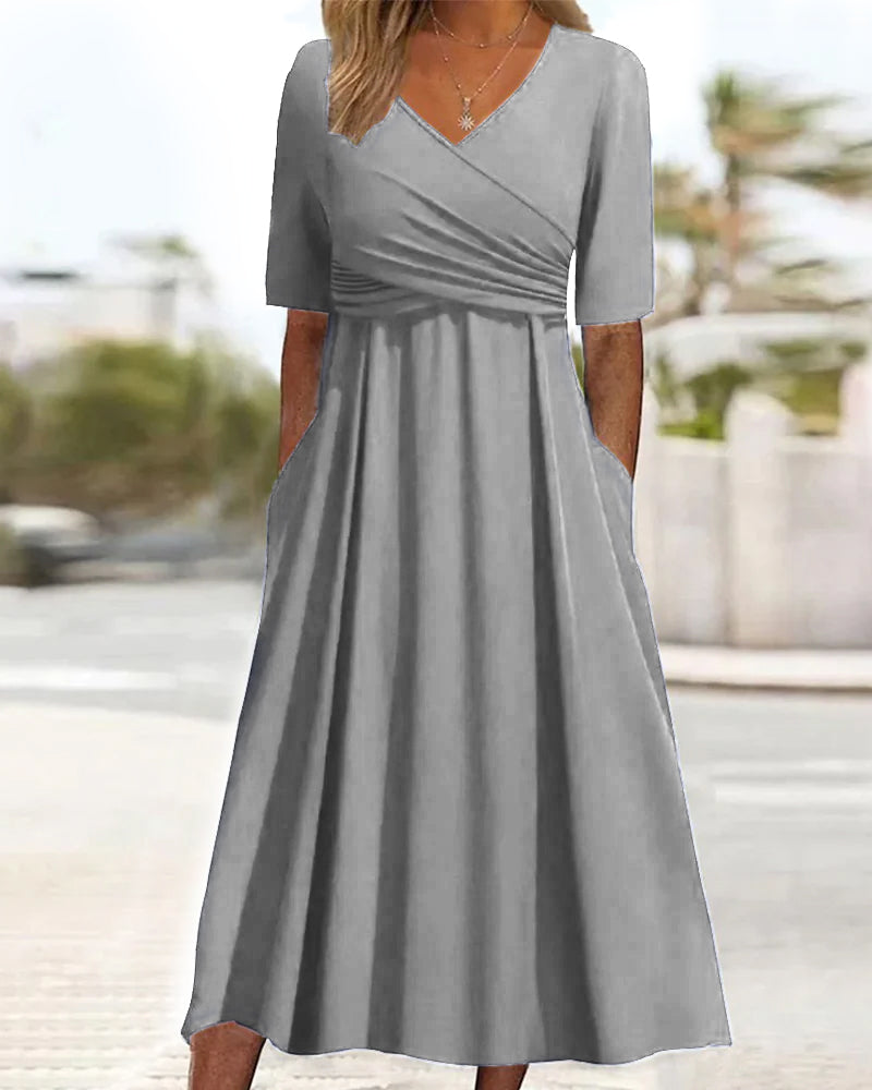 Katharin - Luxurious Spring  Midi Dress