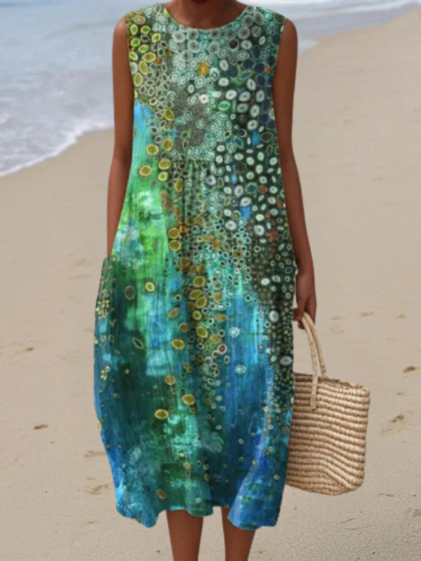 Zara - Lightweight Sleeveless Summer Dress