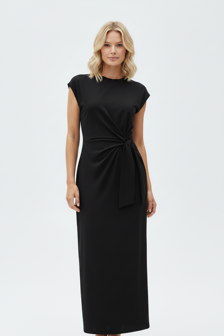 Scarlette – Striped Tie-Waist Bodycon Dress