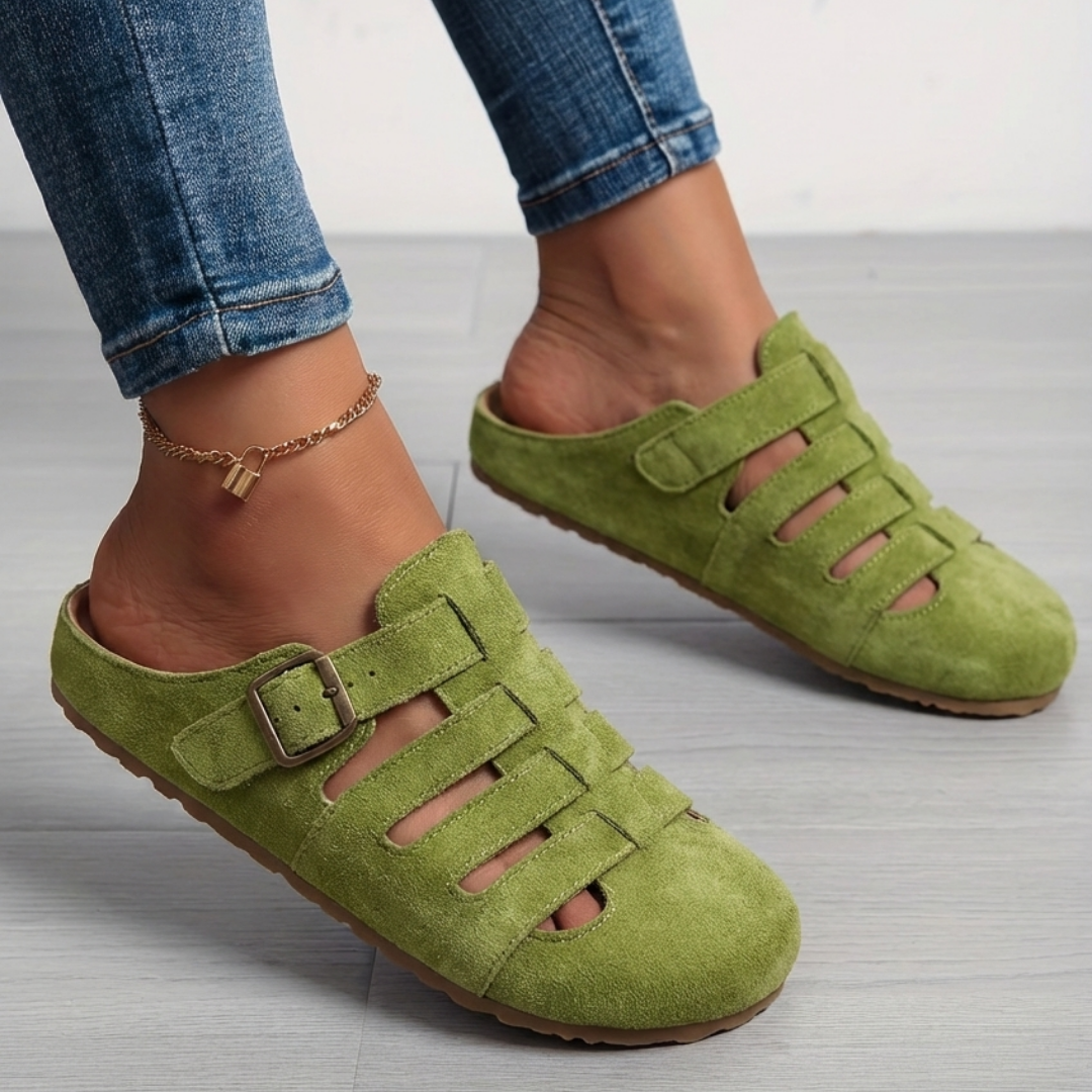 Clara - Comfort Mules Sandals without Fastening