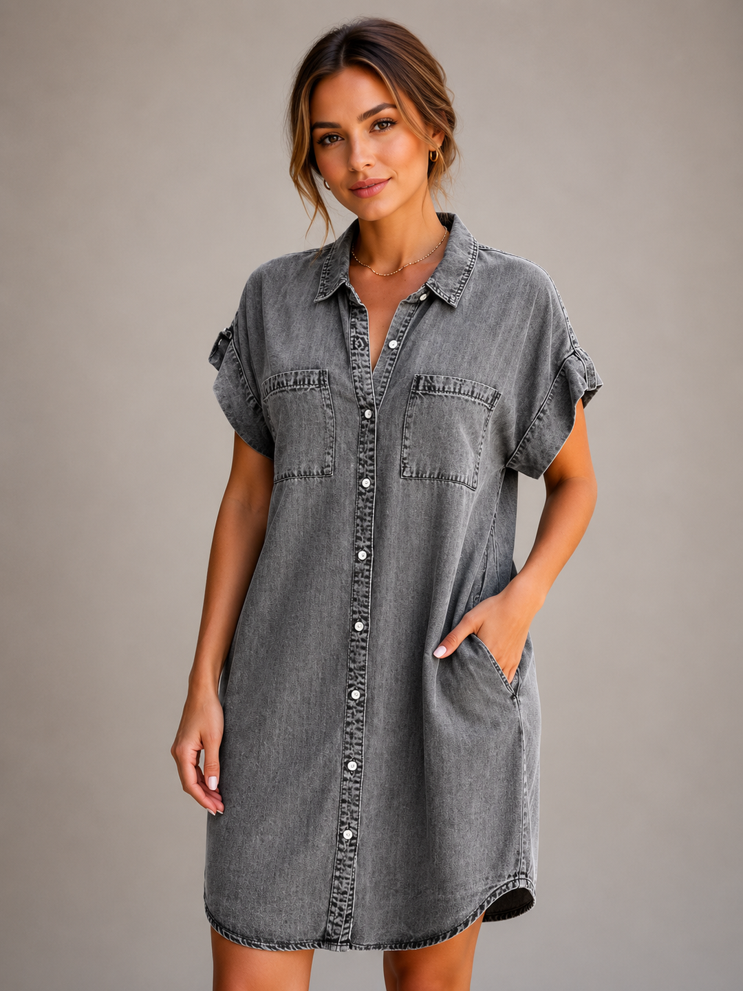 Julia | Denim Summer Dress