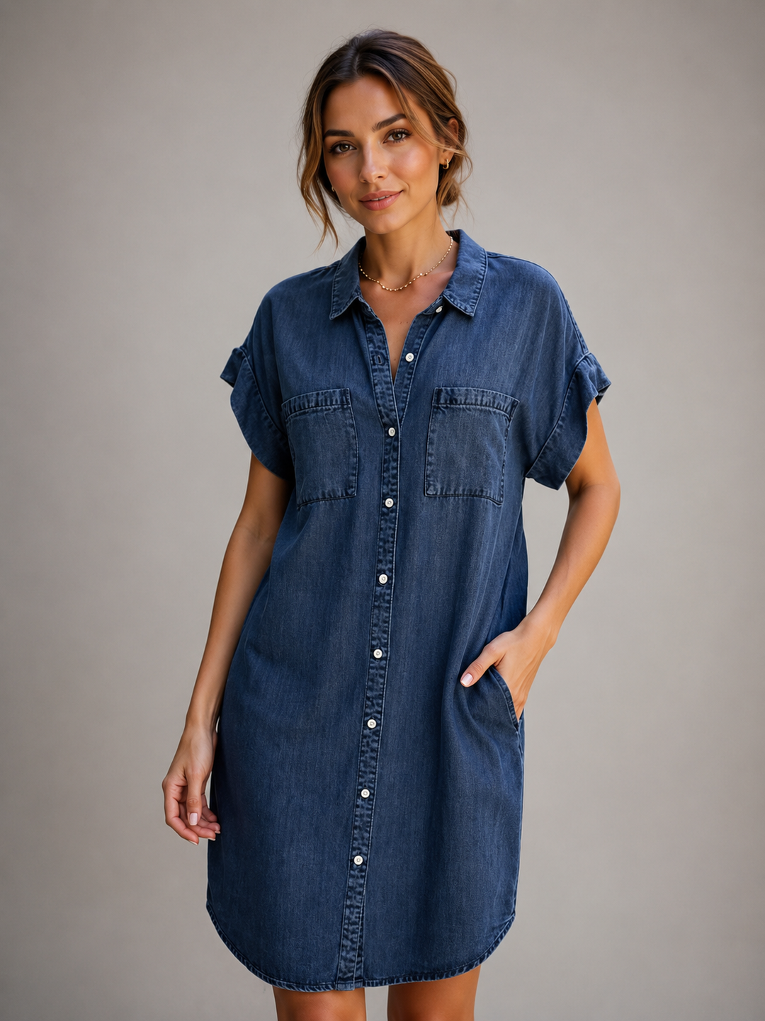 Julia | Denim Summer Dress