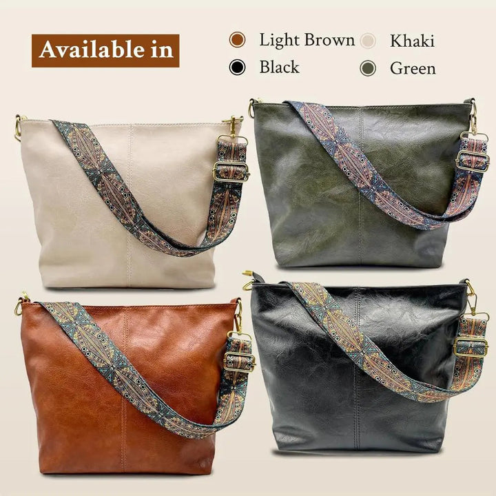 Greta – Vintage Leather Shoulder Bag