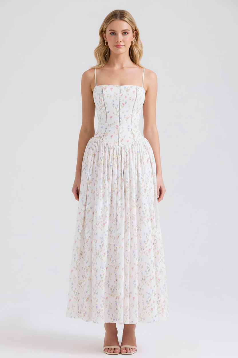 VIOLETTA - POSY MIDI DRESS