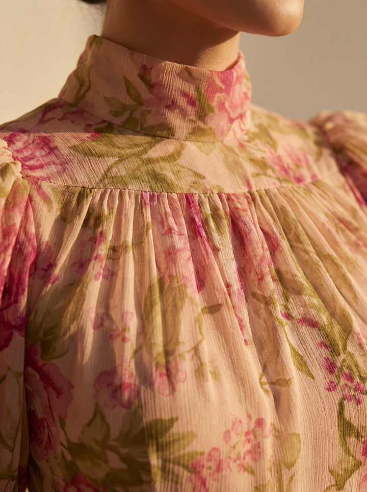 Rosario - Floral Dream Chiffon Dress