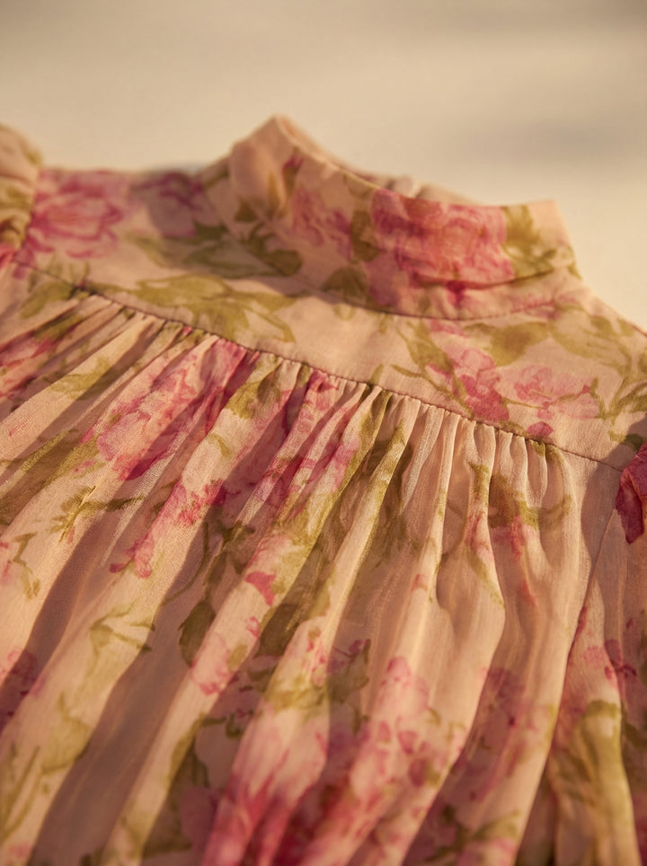 Rosario - Floral Dream Chiffon Dress