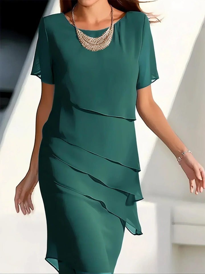 Pamela | Elegant Layered Dress