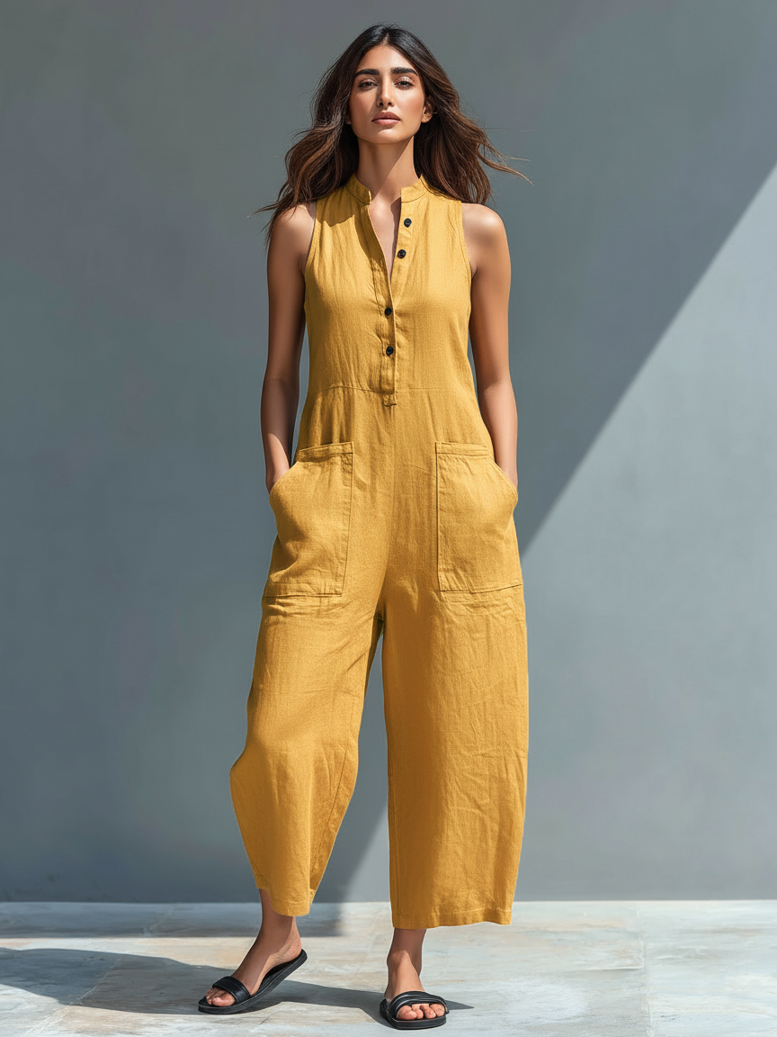 Clarissa | Sleeveless Jumpsuit