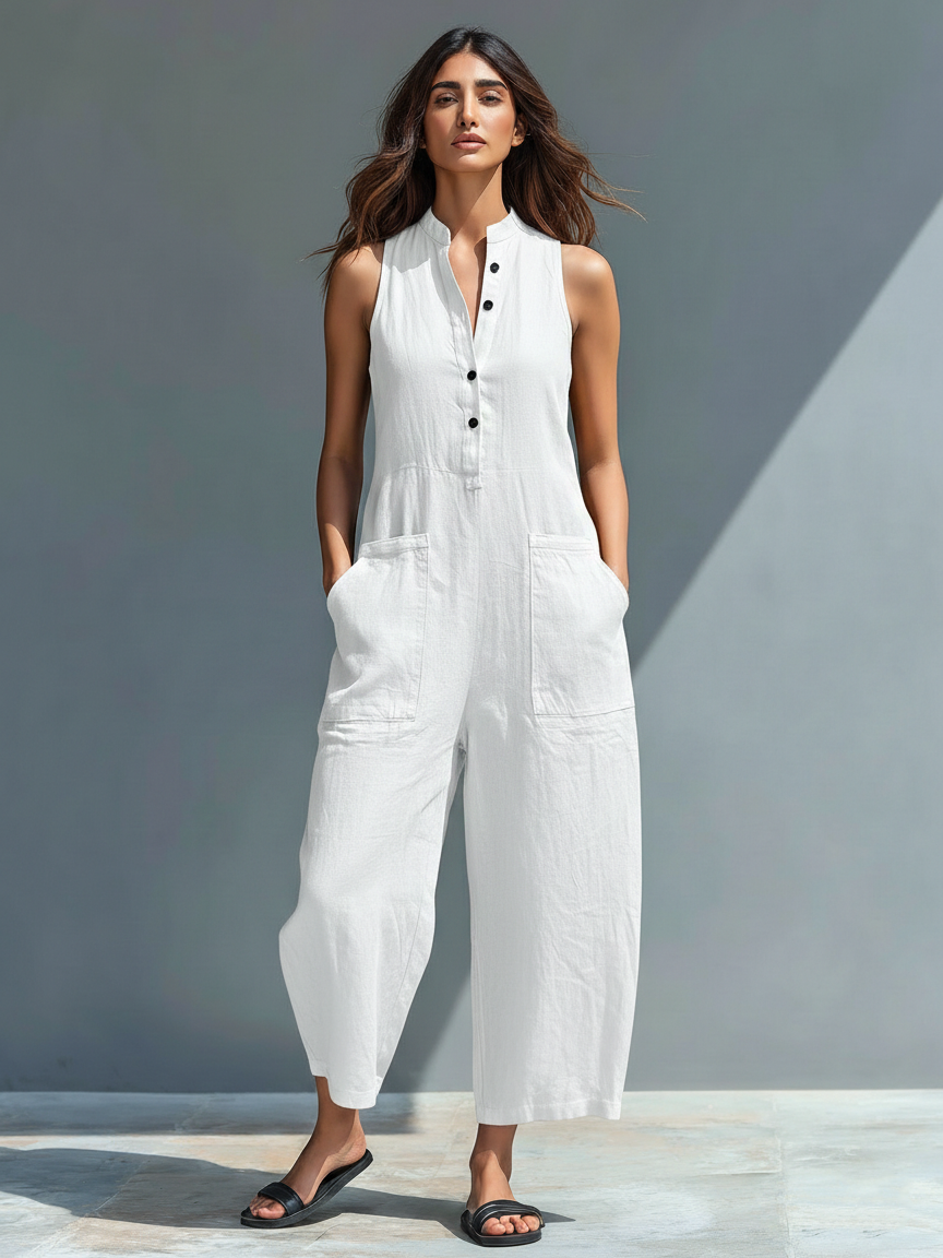 Clarissa | Sleeveless Jumpsuit