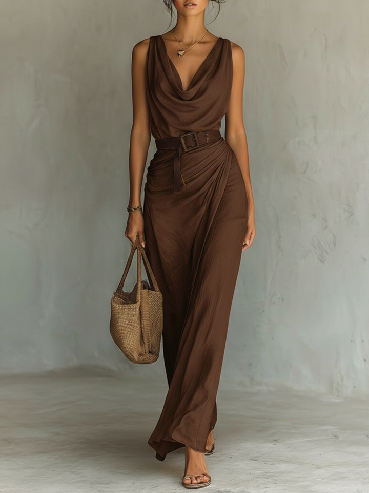 Anna - Sleeveless Maxi Dress