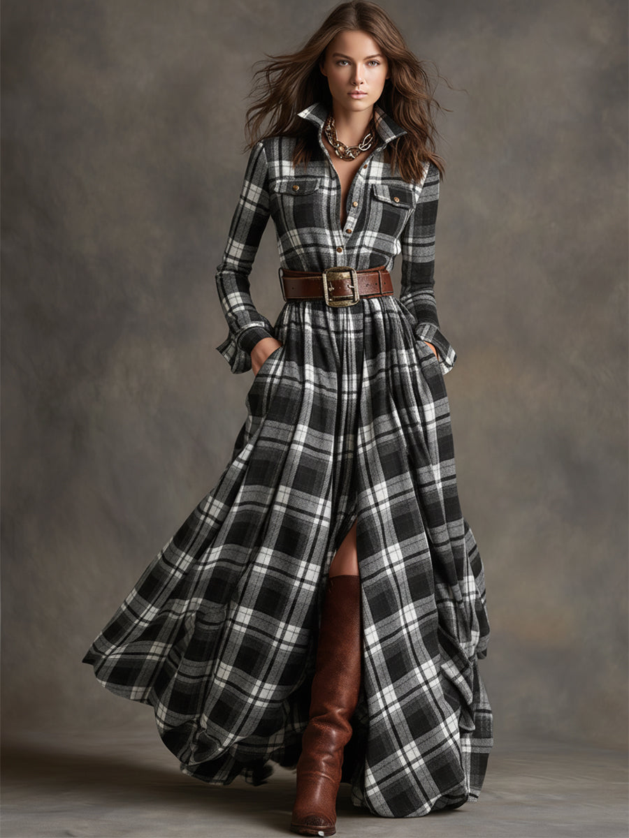 Mandy | Belt Shirt Dress