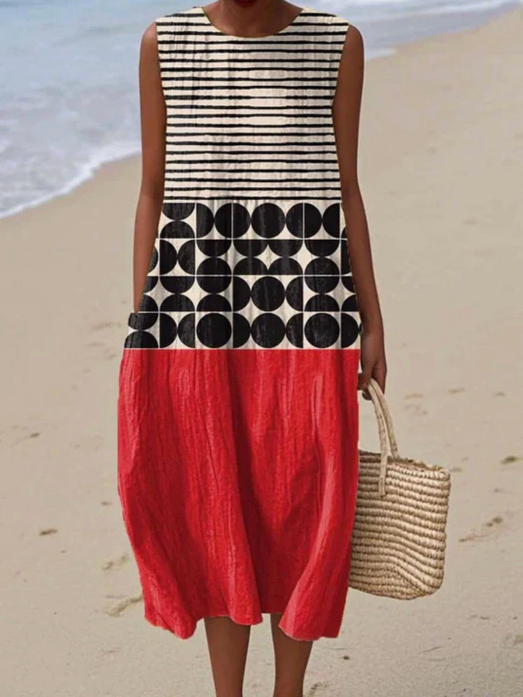 Zara - Lightweight Sleeveless Summer Dress