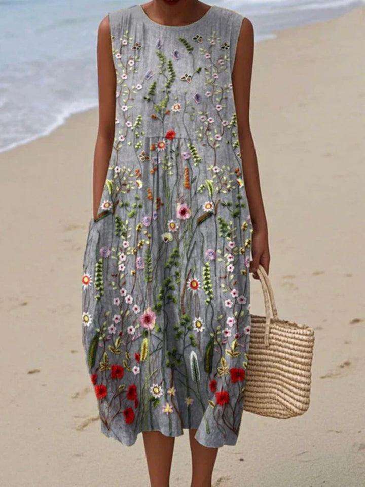Zara - Lightweight Sleeveless Summer Dress