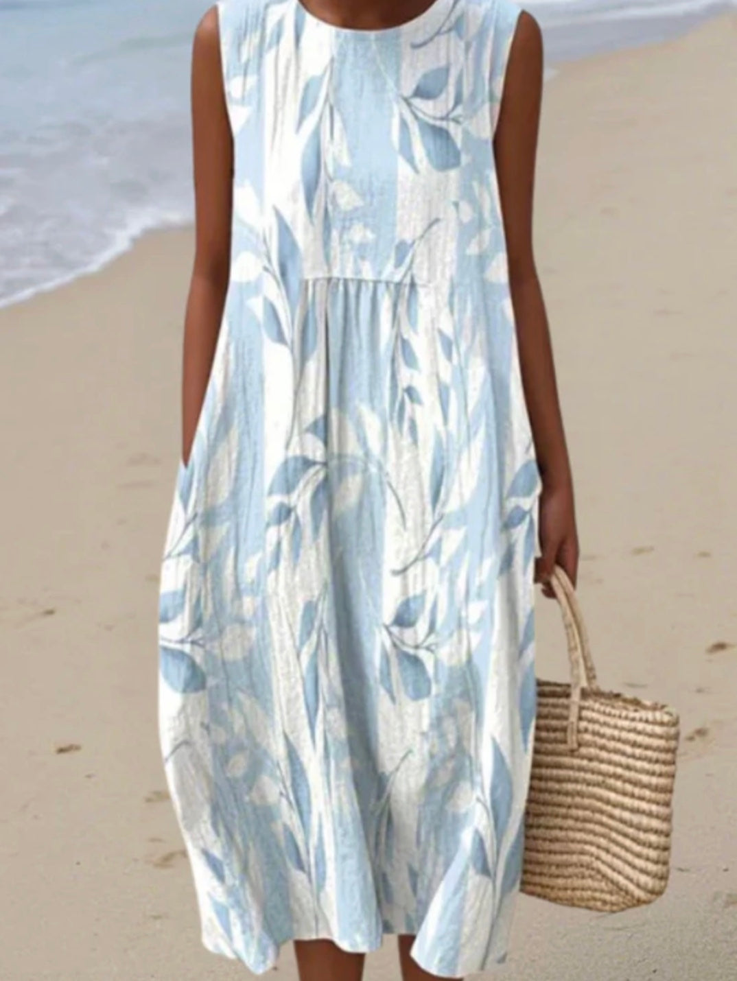 Zara - Lightweight Sleeveless Summer Dress