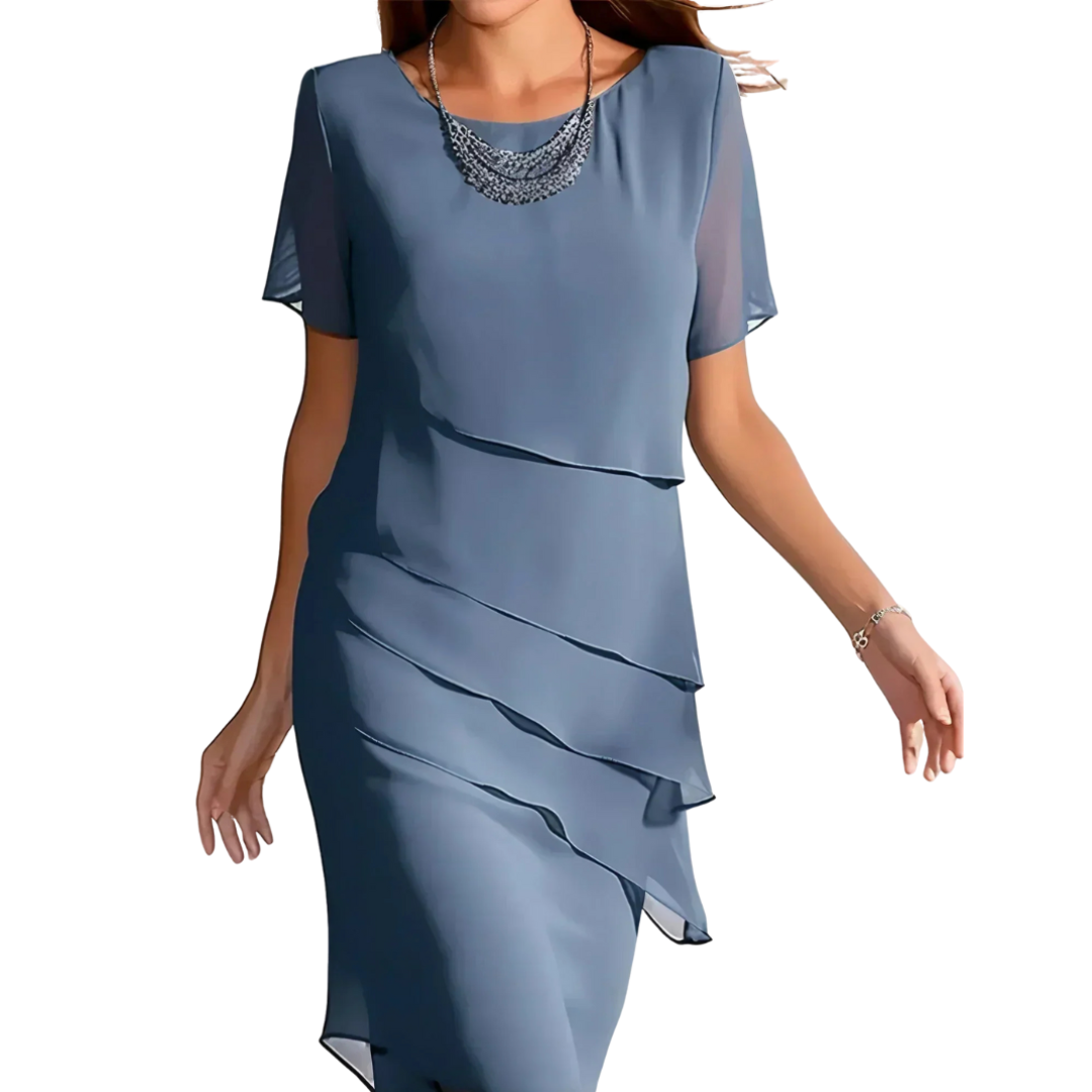 Pamela | Elegant Layered Dress