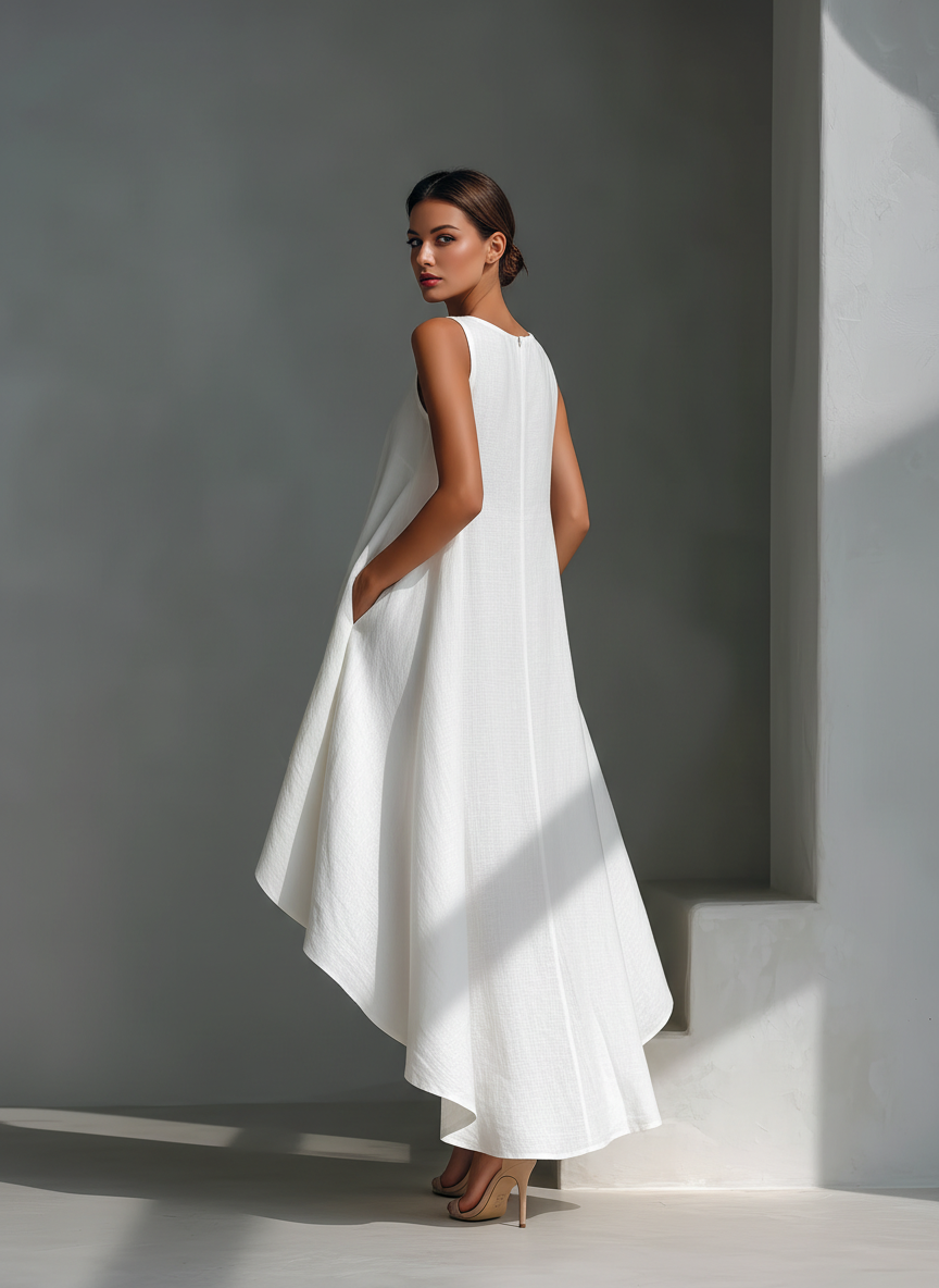Semma | Sleeveless Midi Dress