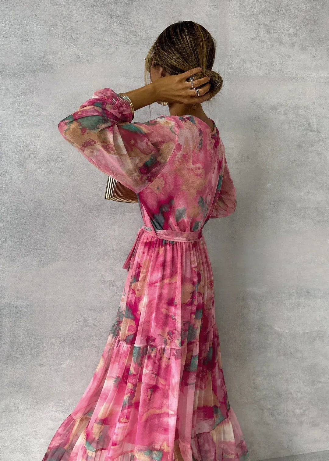 Daisy | Floral Print Wrap Dress