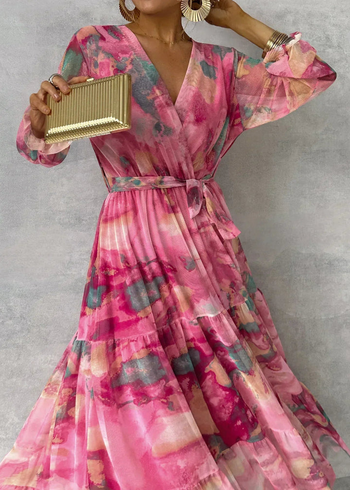 Daisy | Floral Print Wrap Dress