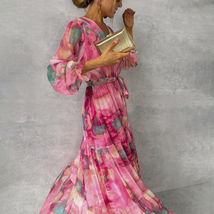 Daisy | Floral Print Wrap Dress