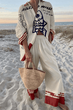 Marina | Conjunto verano lino y algodón