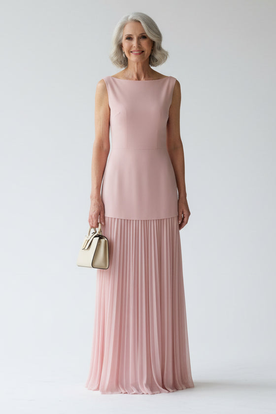 Serena | Pleated Maxi Dress Set