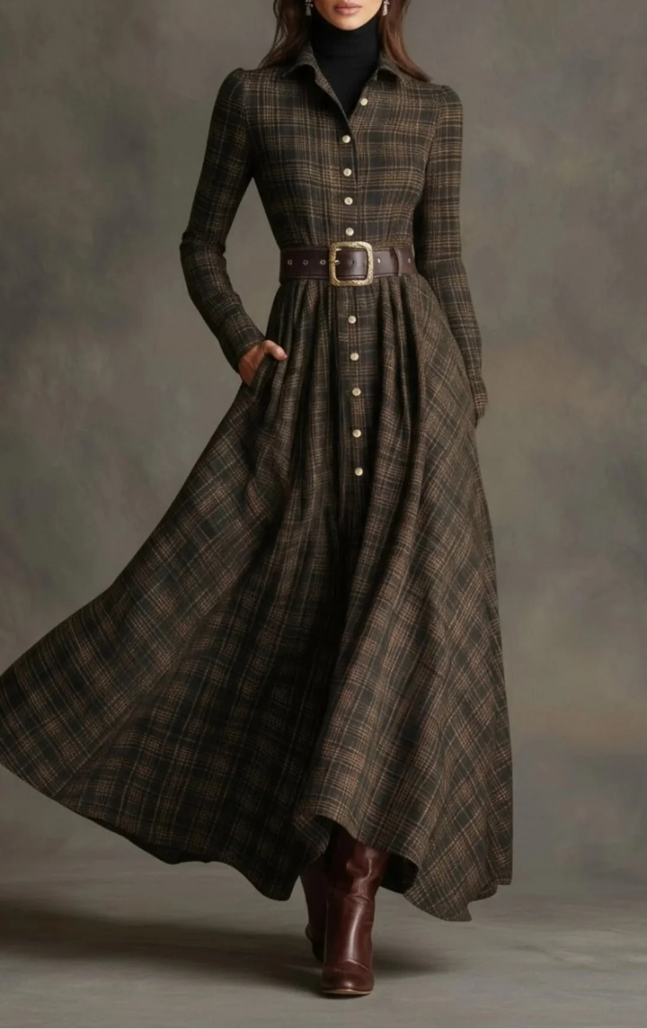 Millie | Belted Shirt Dress