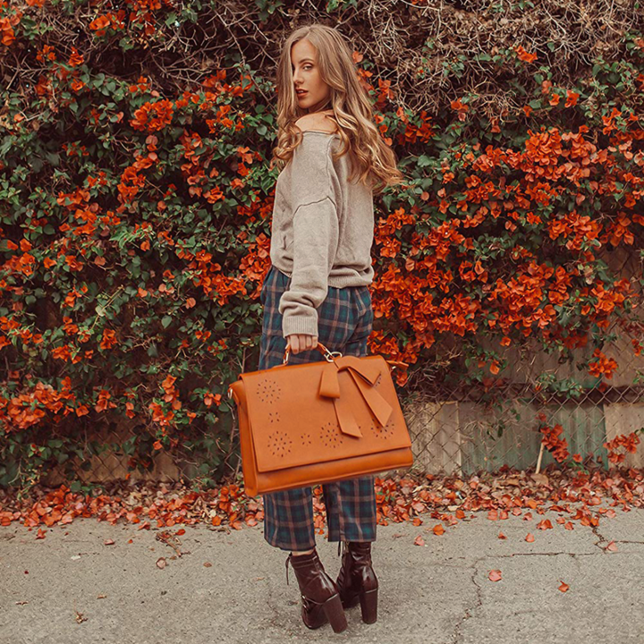 Bernadette – Bow Satchel Handbag